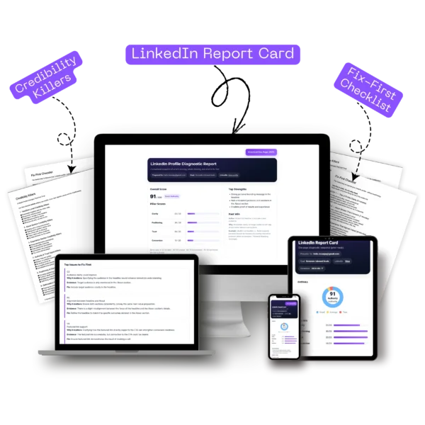 LinkedIn Report Card